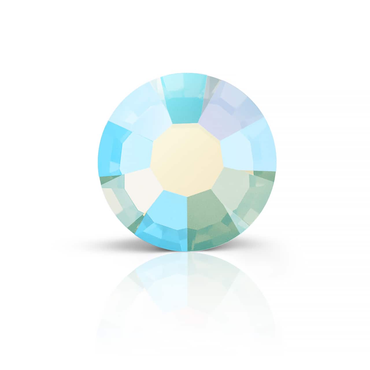 Preciosa MAXIMA SS16 Aurora Borealis Flatback Czech Crystals, 144ct.